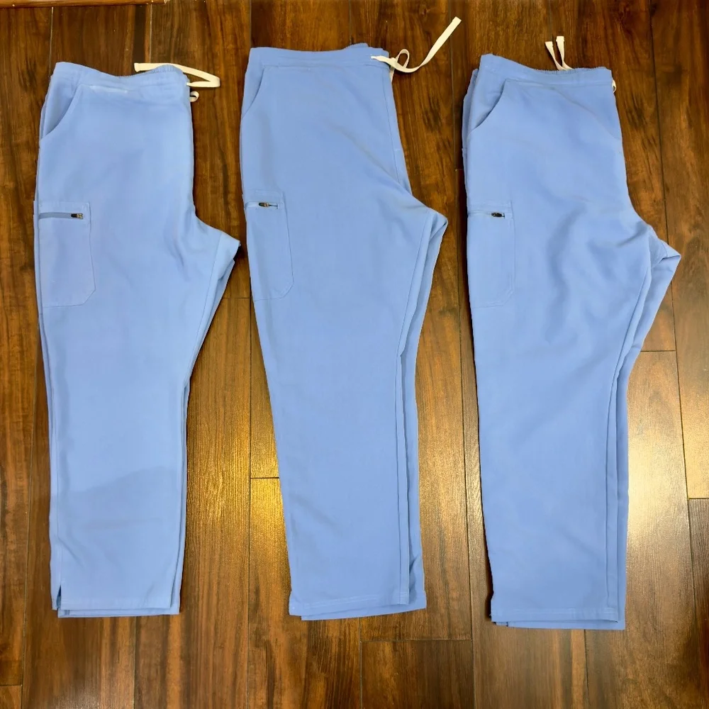 FIGS Scrub Pants Bundle (3 pairs) - Picture 3 of 8